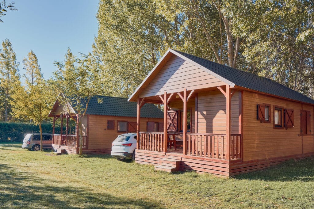 Casas de madera de arquitectura sostenible